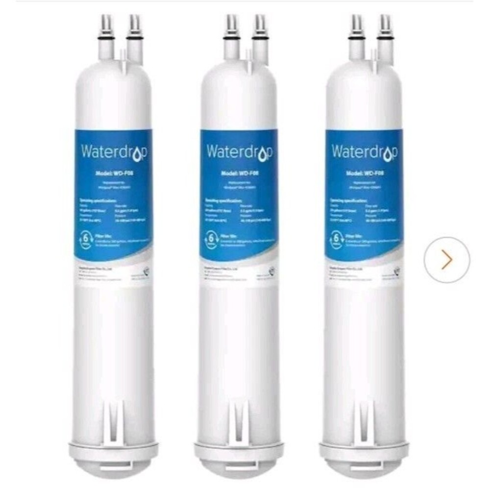Waterdrop WD-UKF8001 Refrigerator Water Filter for Maytag UKF8001, 3-Pack